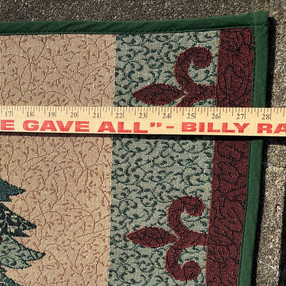 Bundle of 3 Christmas rugs.  2 are trees and 1 is a matching combo pic. - Picture 8 of 8